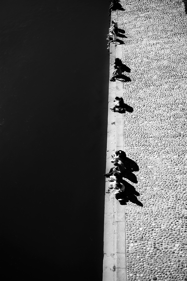 A hot afternoon by the river by Adam Lack