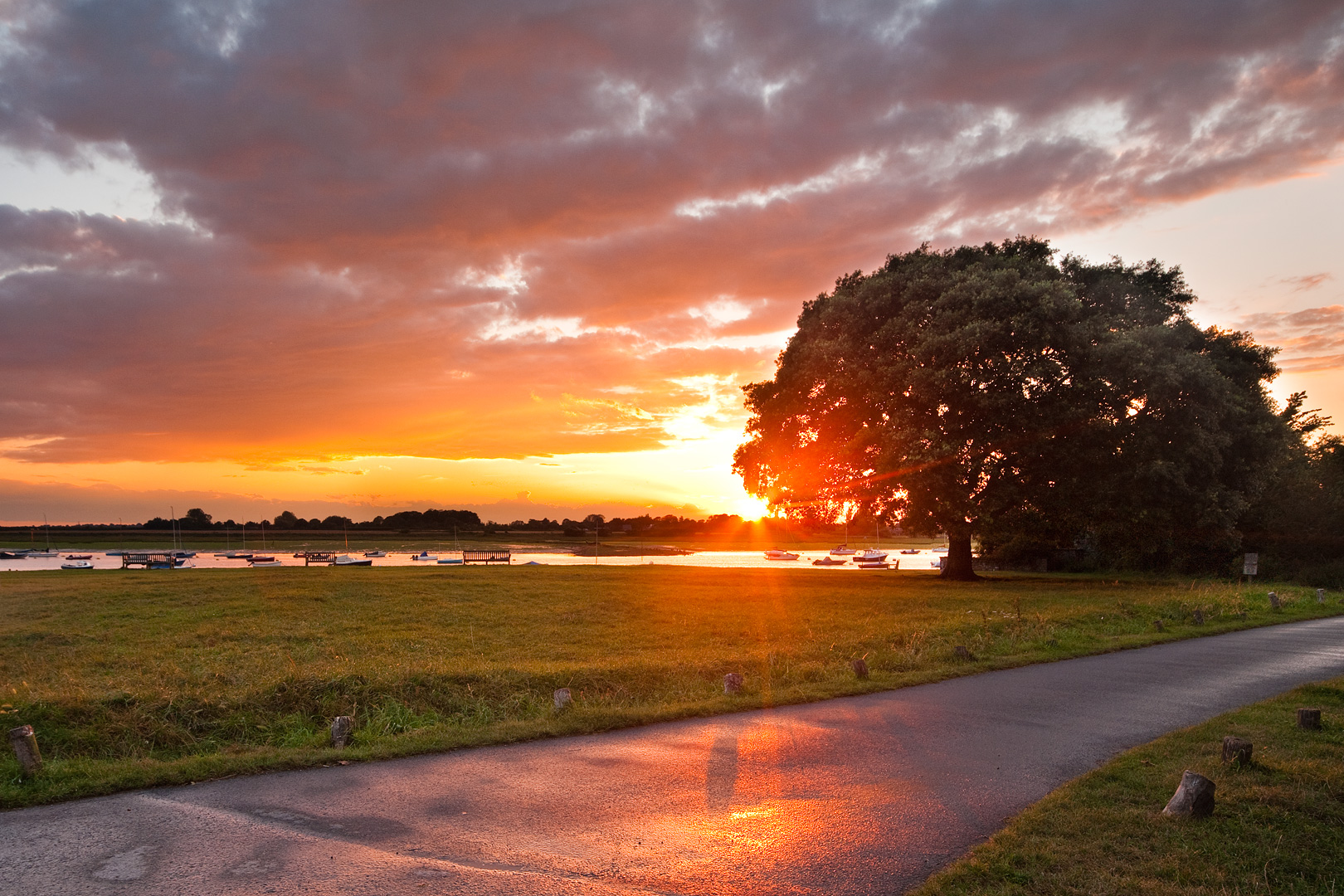 End of a wet summer by Adam Lack
