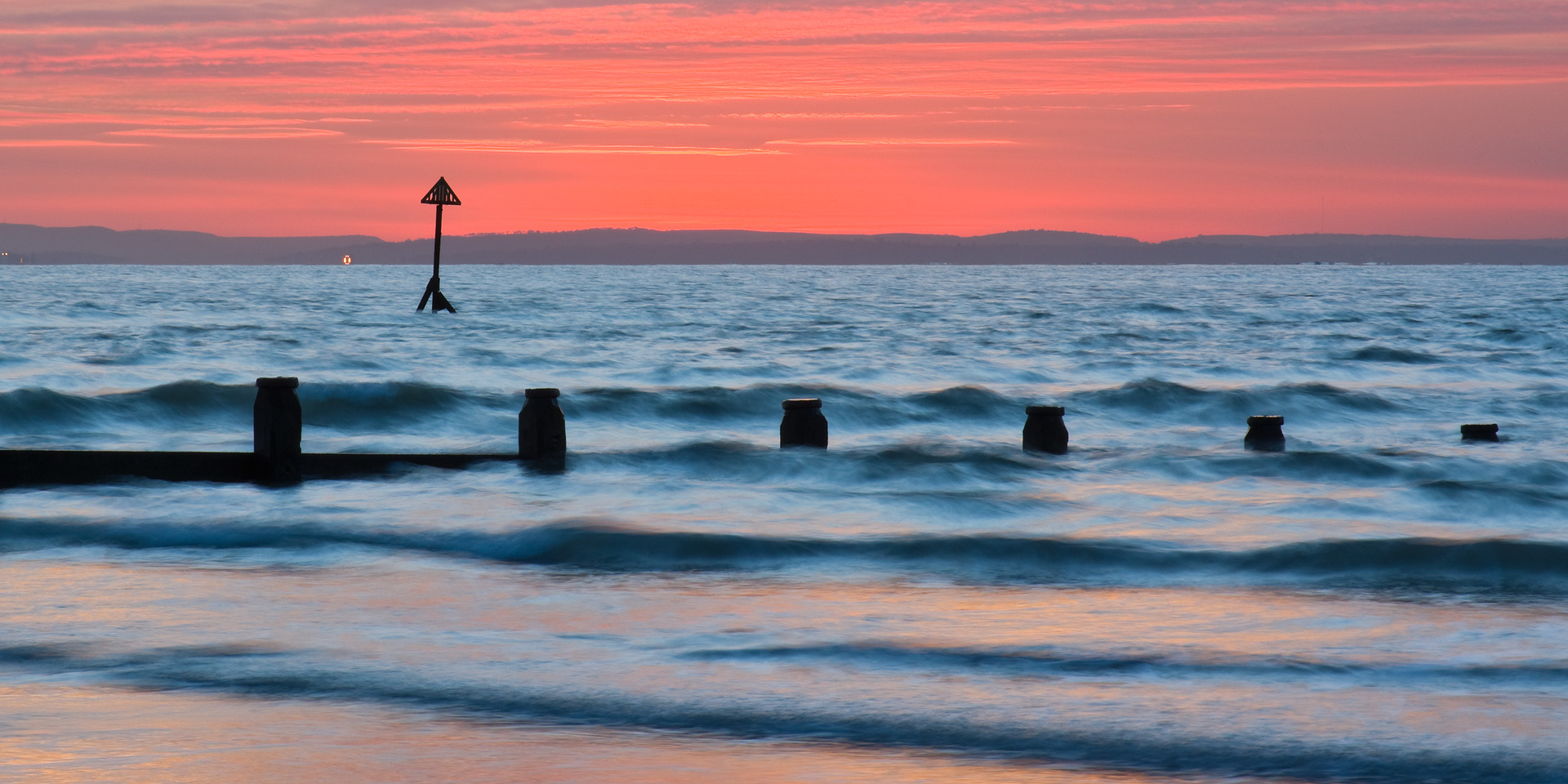 Evening on the coast by Adam Lack