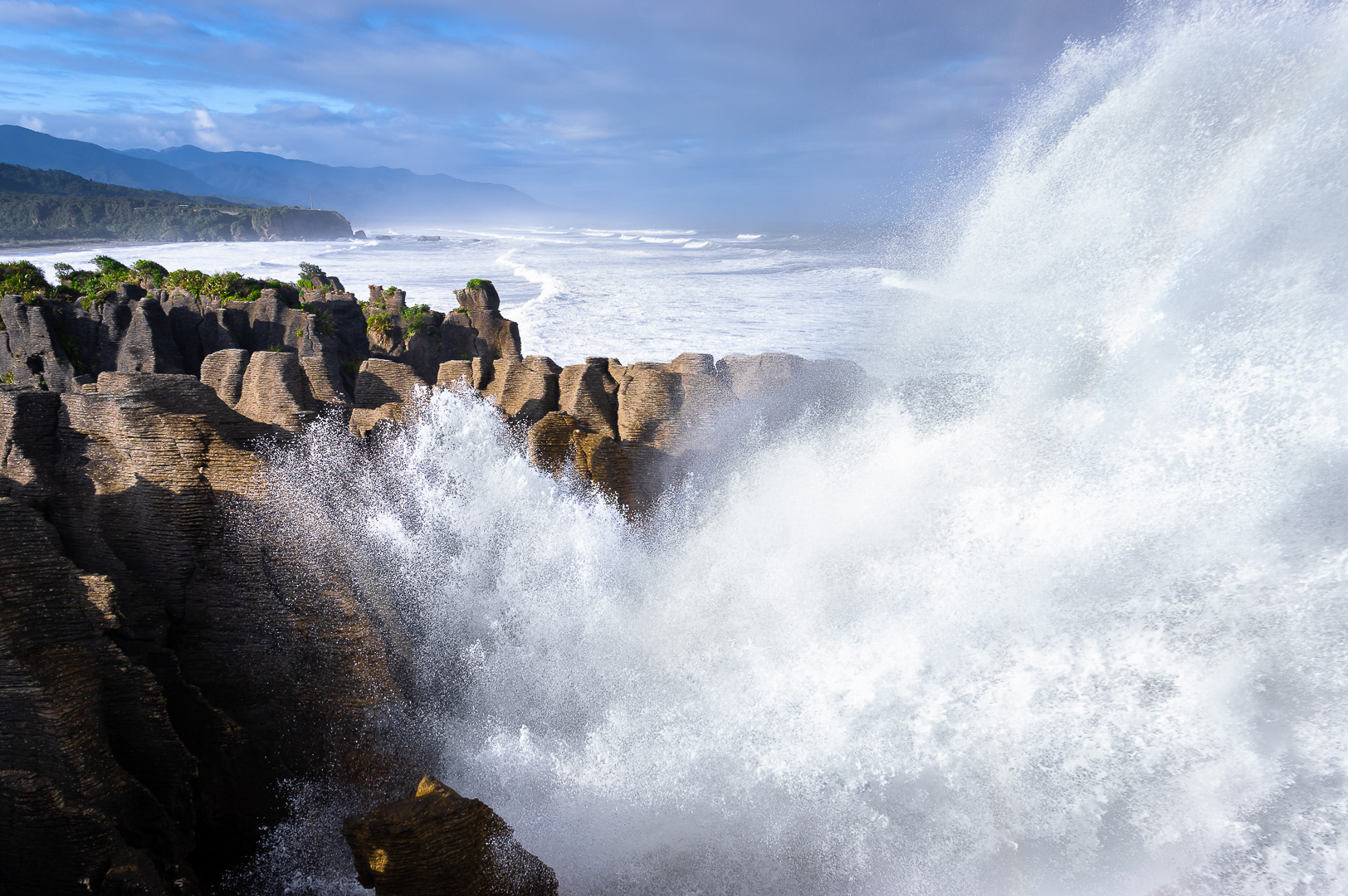 Explosive Punakaiki by Adam Lack