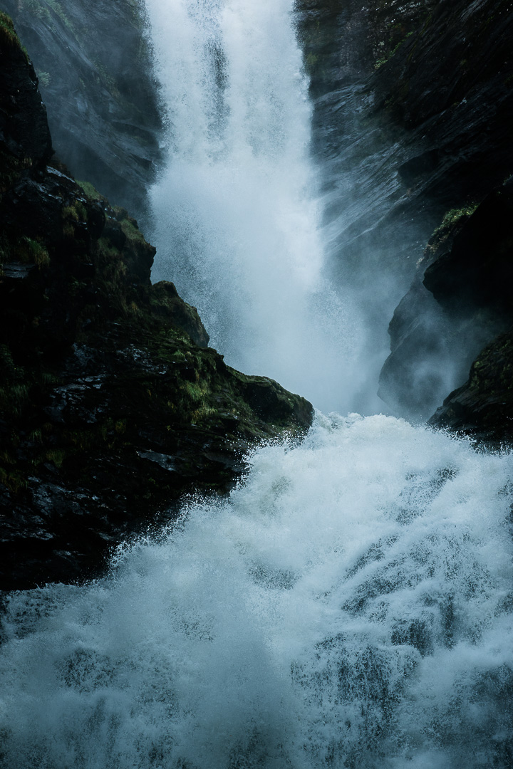 Huldefossen by Adam Lack