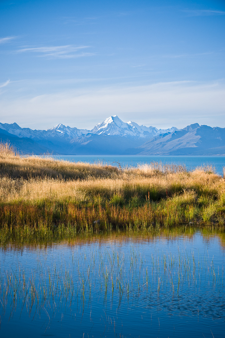 Lake Pukaki Reflection by Adam Lack