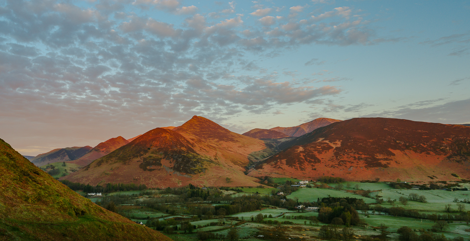 Newlands Valley Dawn by Adam Lack