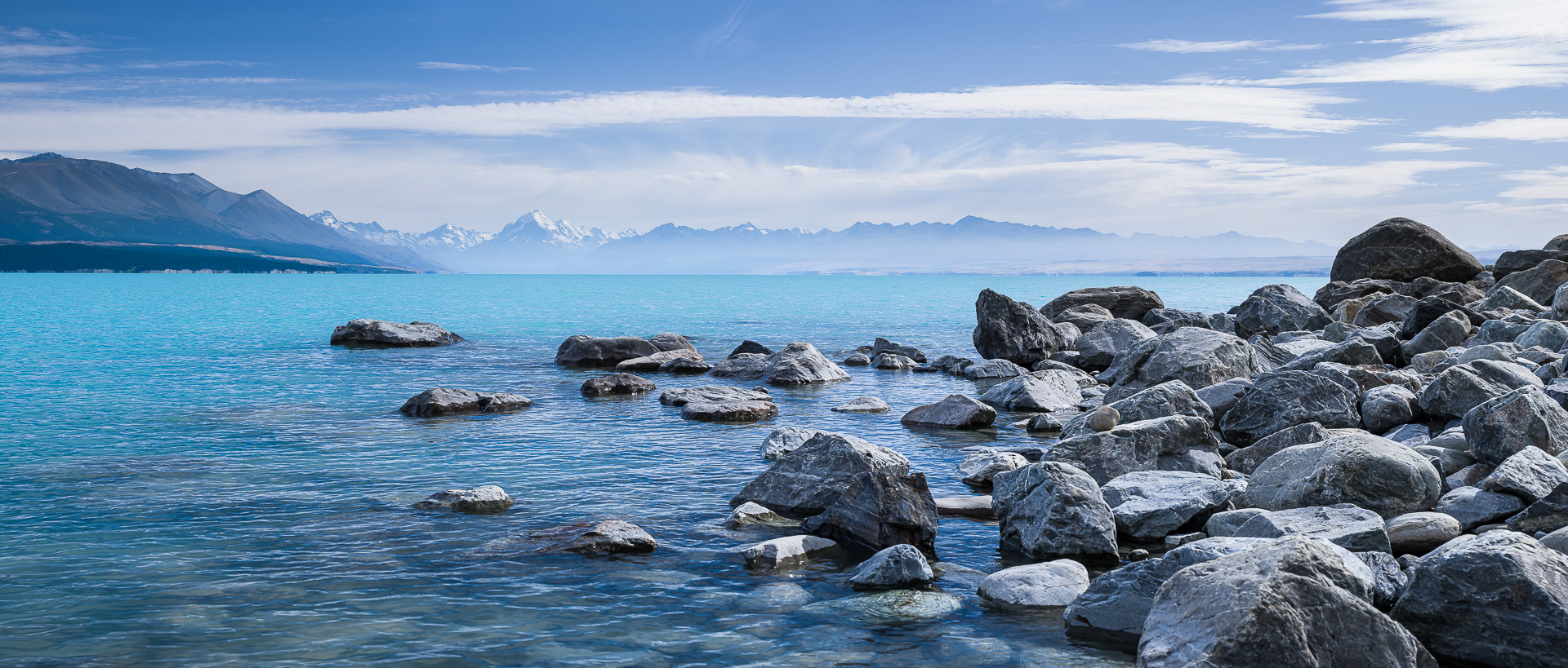 Pukaki Morning by Adam Lack