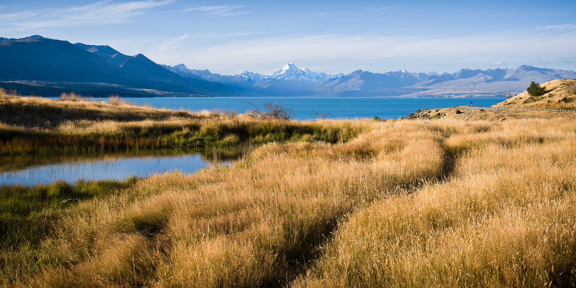Pukaki Pathway by Adam Lack