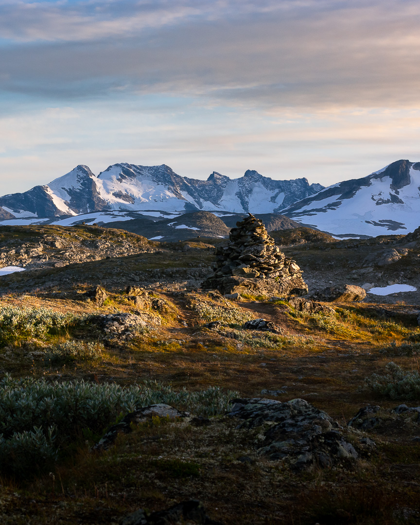 Sognefjellet Golden Light I by Adam Lack