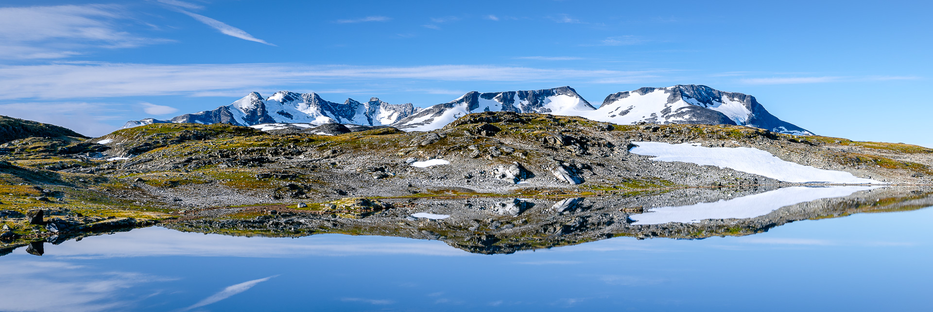 Sognefjellet Reflections by Adam Lack