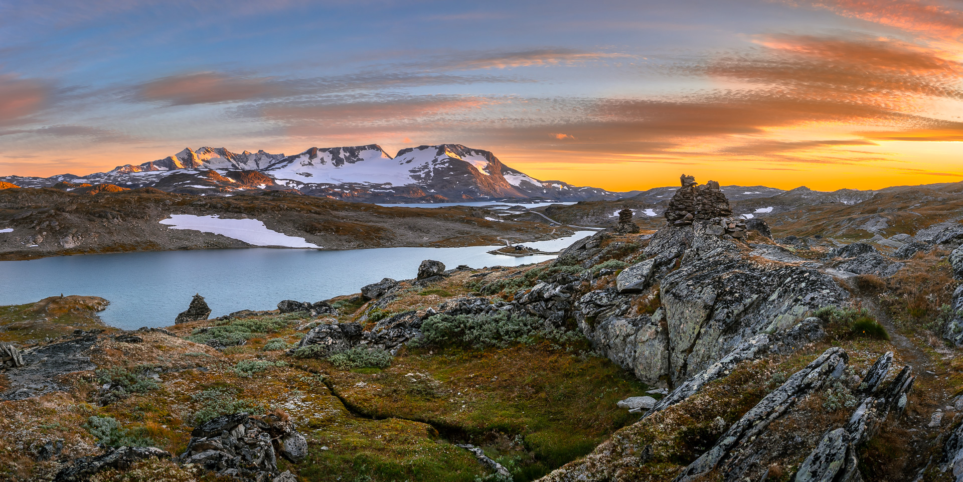 Sognefjellet Sunset II by Adam Lack