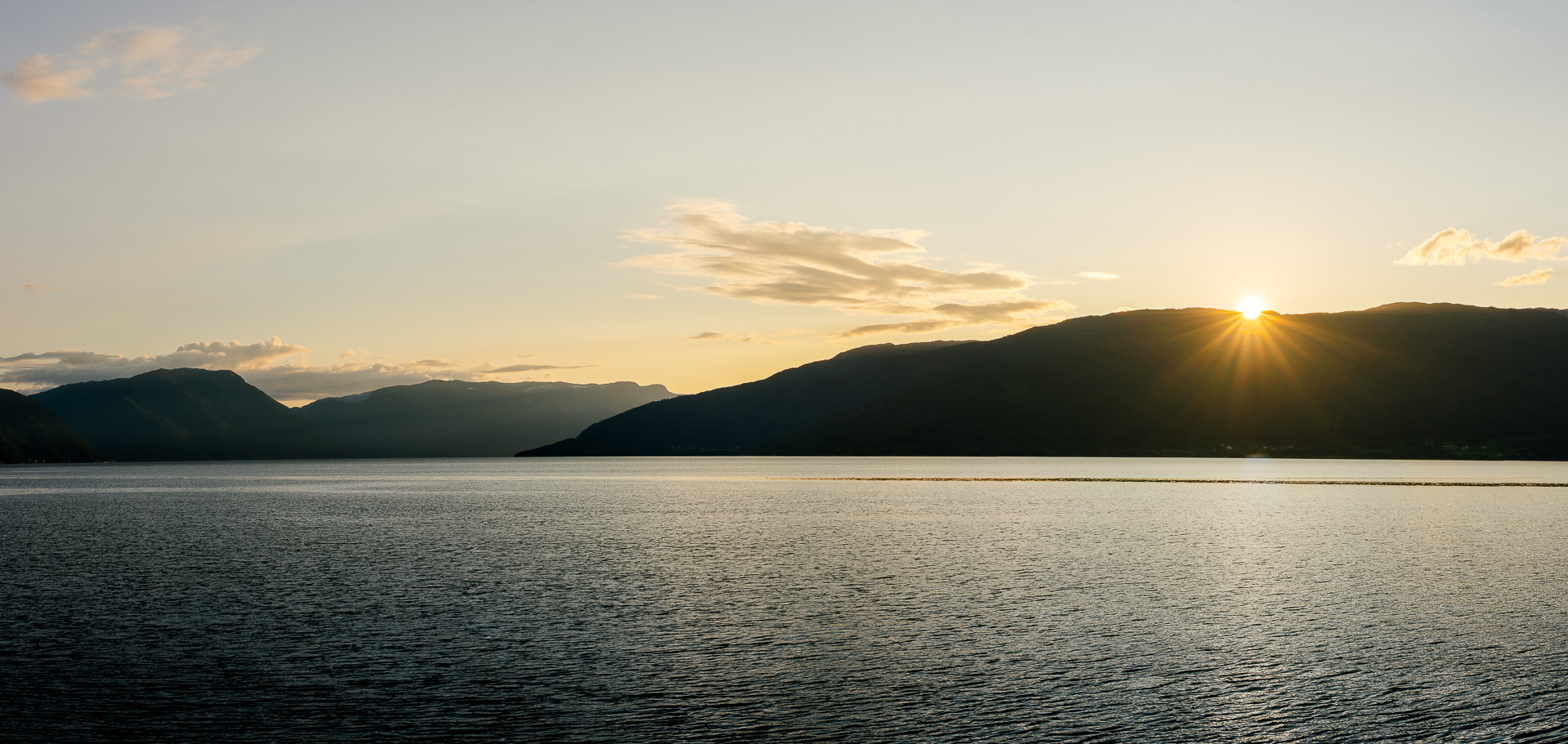 Sognefjord Sunset II by Adam Lack