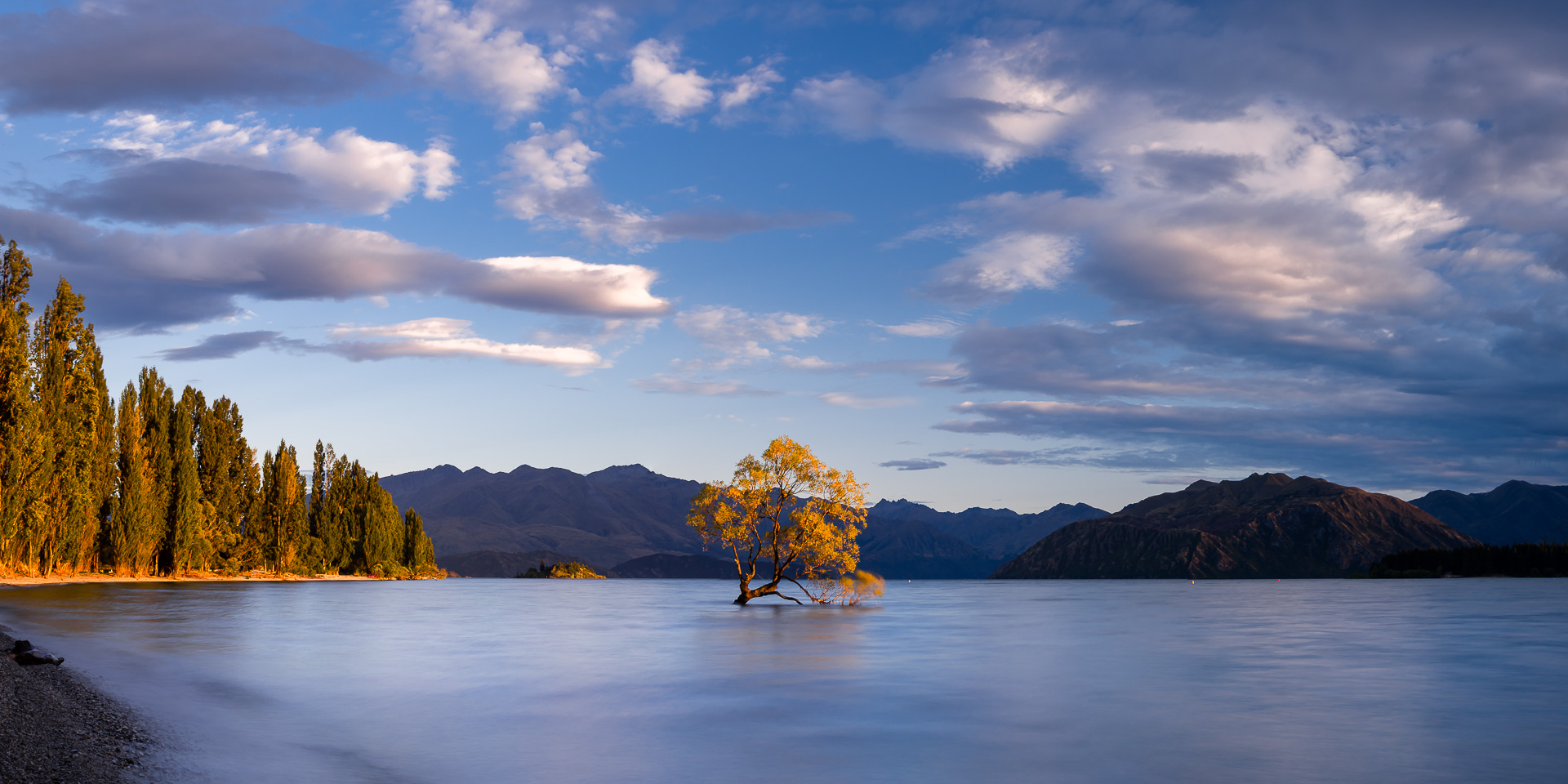 Sunrise on Lake Wanaka by Adam Lack