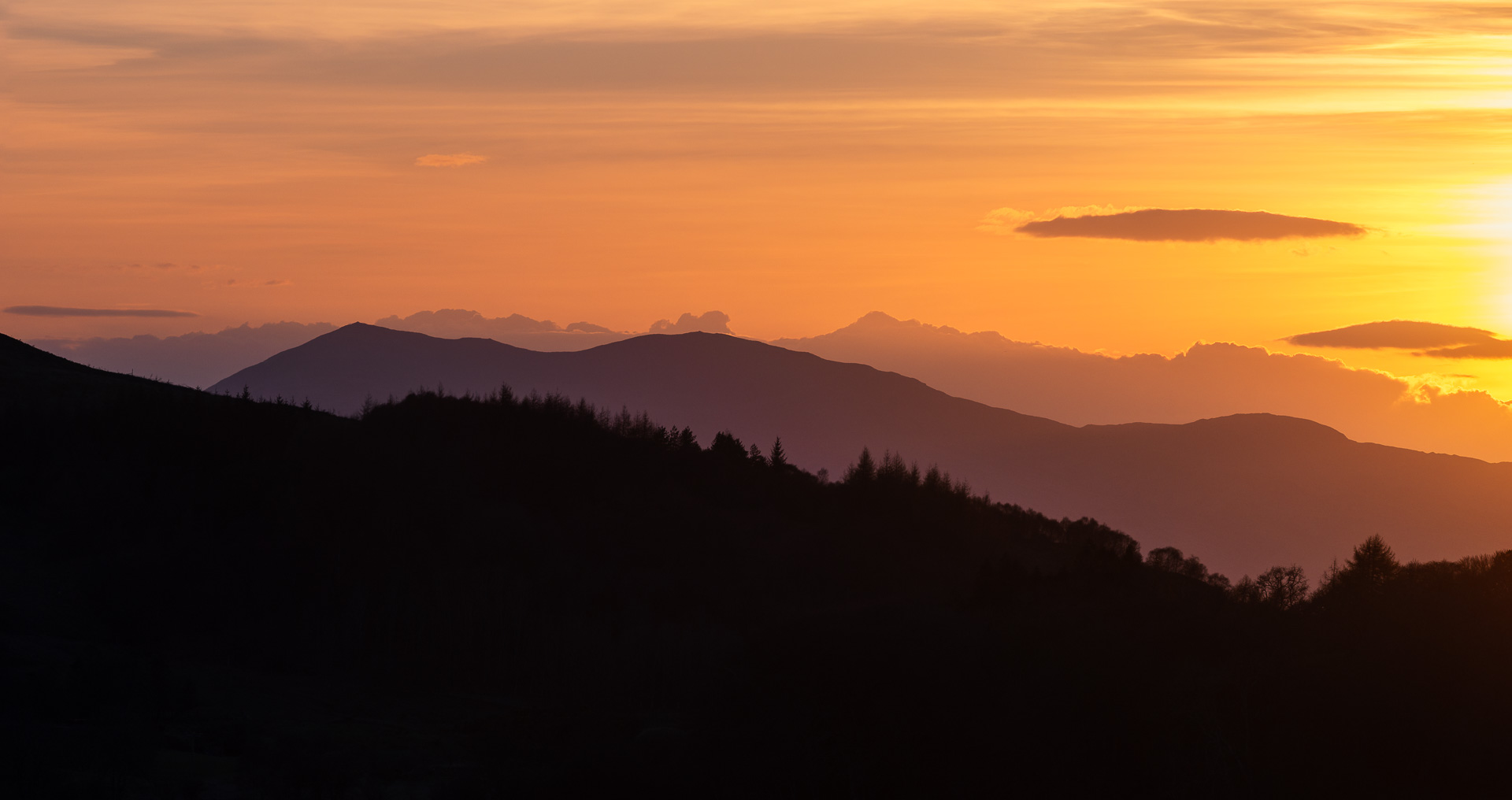 West Scotland Sunset by Adam Lack