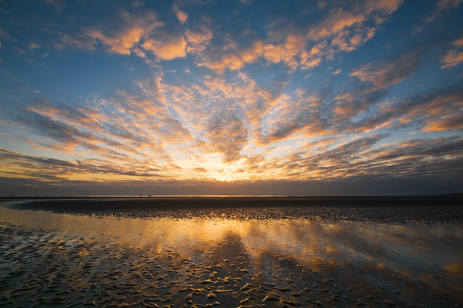 West Wittering Sunset by Adam Lack